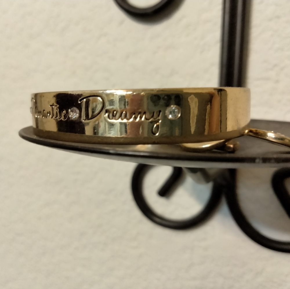 BCBGeneration gold Libra astrological sign toggle bracelet